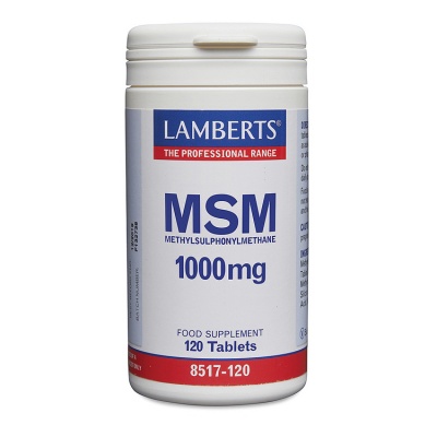 Lamberts MSM 1000mg 120 tabs